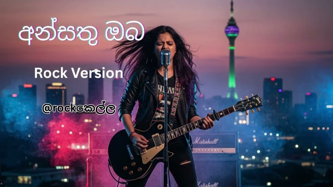 Ansathu oba [අන්සතු ඔබ] Rock Version @Rockකෙල්ල-d3k‬ 