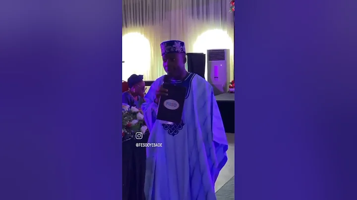 Nigerian MC anchors a Funeral Reception #masterofceremonies #funeral #mc