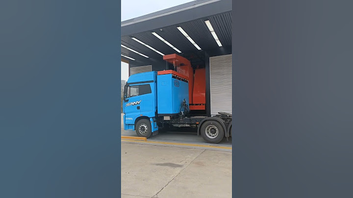 Batteriewechselstationen für Elektro-LKWs #emobilität #china #akku #wechsel