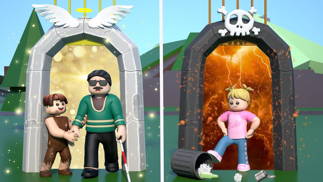 Попасть в рай или в ад? - ROBLOX Brookhaven 🏡RP - Roblox Animation | Roblox Leo