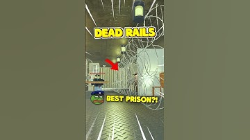 I built the BEST PRISON in Dead Rails 👮👀 #roblox #deadrails