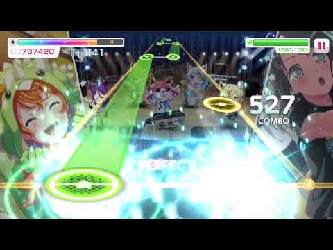 【ガルパ】「ミックスナッツ」プレイ映像（EXPERT  FULLCOMBO）