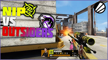 Outsiders vs NiP - IEM Katowice 2023 - ОБЗОР МАТЧА