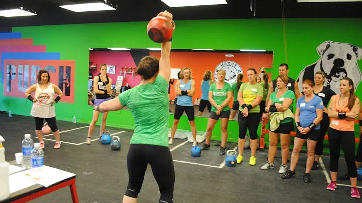 ICKB - Melissa Swanson 32kg Jerk Demo