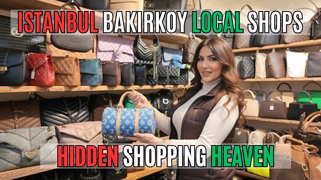 Istanbul Turkey 2026 | Bakırköy Local Market Shopping Walk (Cheap Prices, Quality Shops) 4K