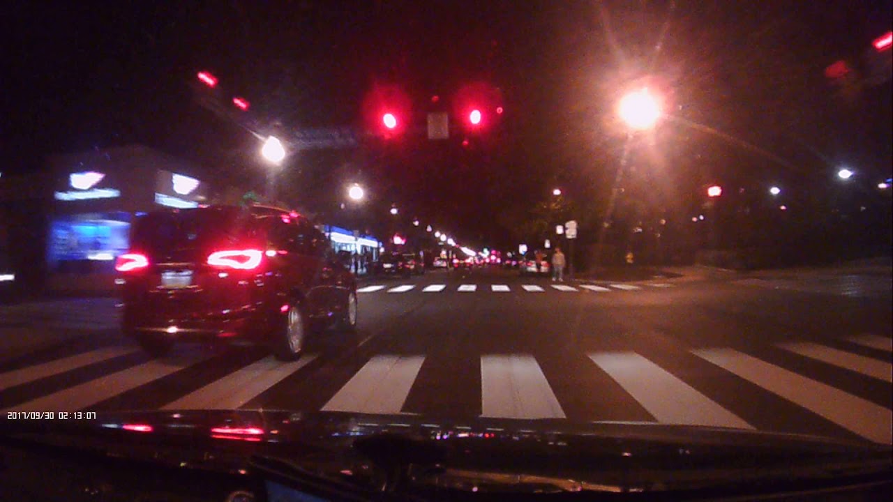 Pulled over for red light violation, YouTube