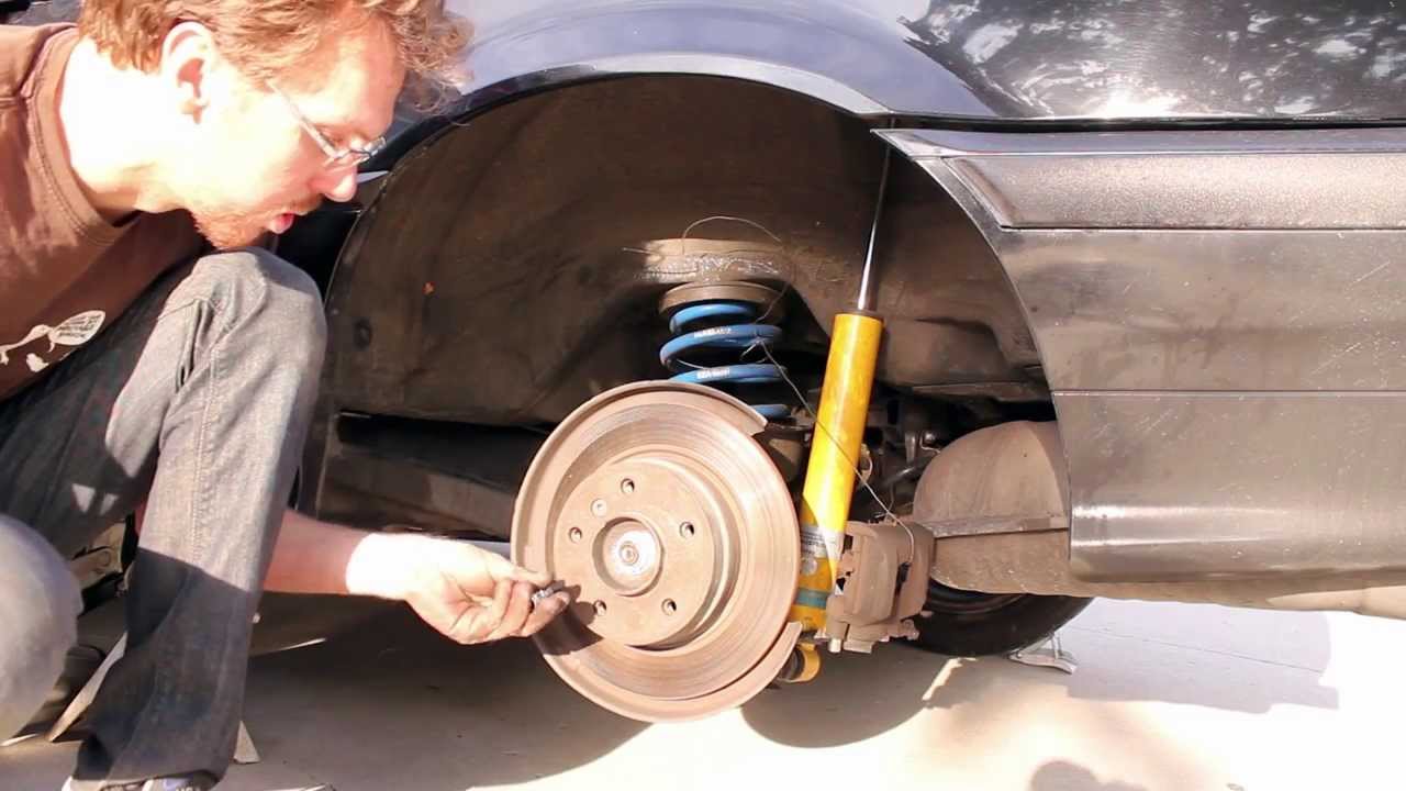 Replacing the Rear Brake Rotor on the BMW E36 YouTube