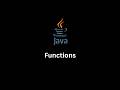 Java Functions | Learn Functions in Java from Scratch