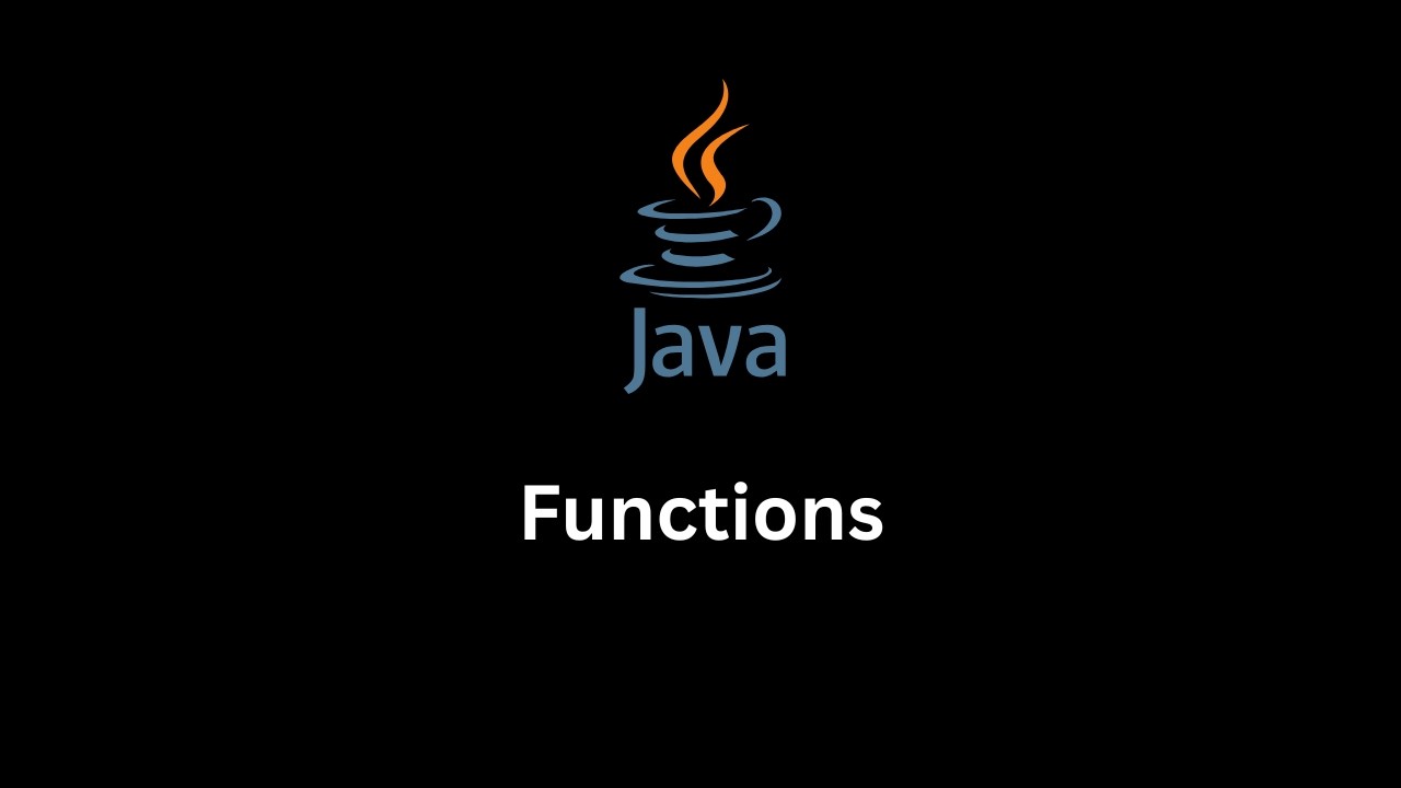 Java Functions | Learn Functions in Java from Scratch - YouTube