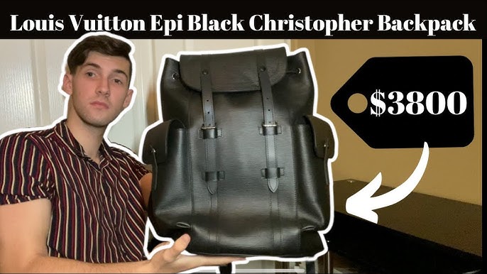 Louis Vuitton Monogram Prism Christopher GM - Metallic Backpacks