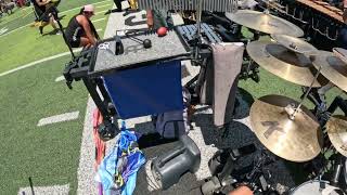 Blue Devils B 2025 Drumset - Raymond Zheng