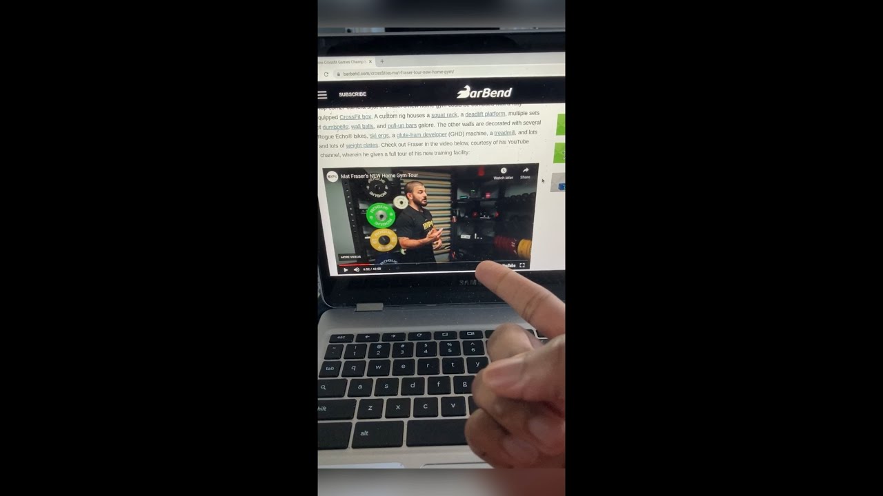 Mat Fraser's New Home Gym | Selling Fitness Equipment Online 