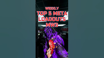 TOP 5 BEST WEEKLY META Loadouts MW3 | Best Class Setup | WSP 9 SVA 545 BP50 RIVAL 9 BAS B #shorts
