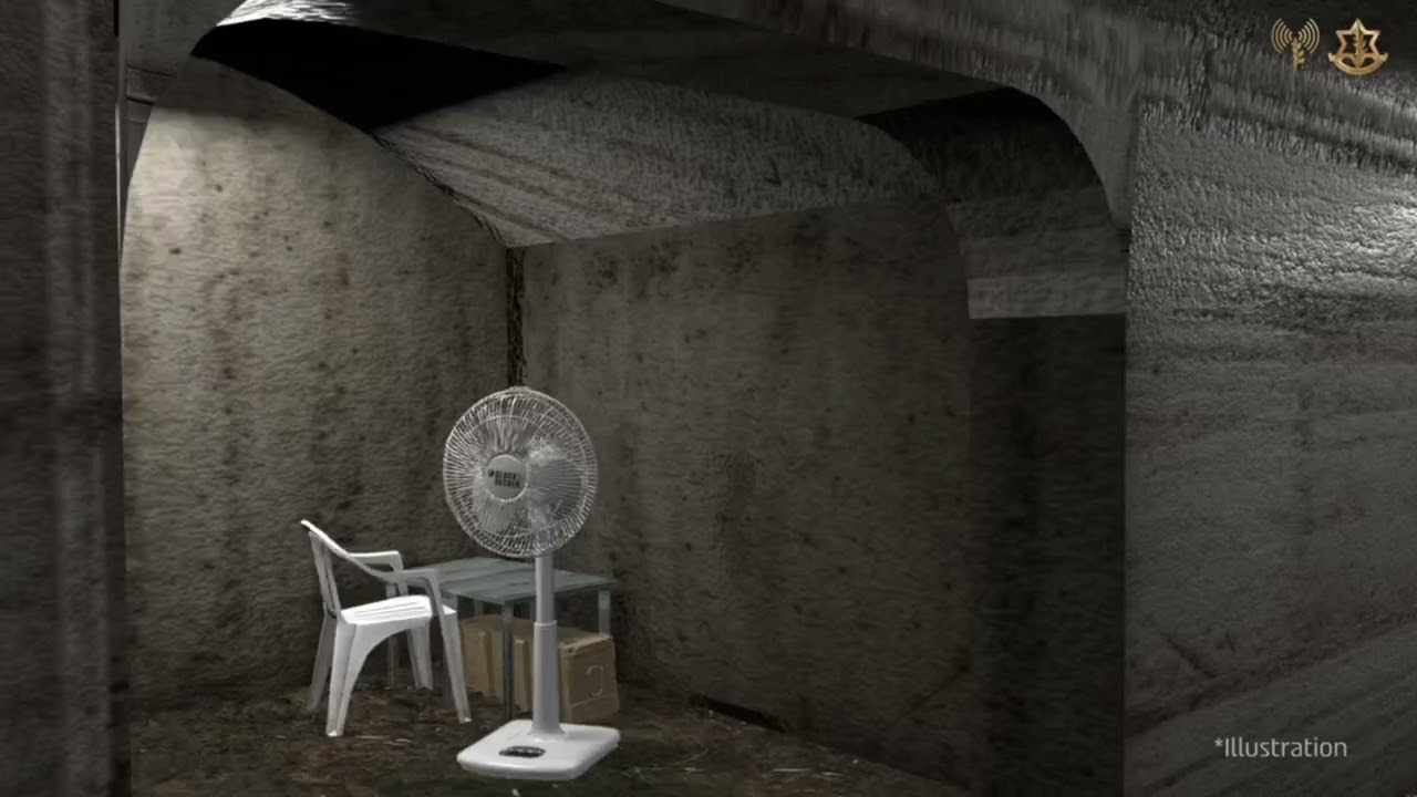 Tunnel that held Hadar Goldin