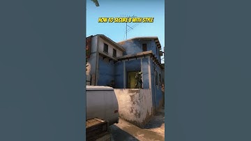 HOW TO SECURE B WITH STYLE ON MIRAGE #shorts #csgo