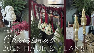 Christmas 2025 Haul and Plans Multi-Store Haul Modern Vintage Aesthetic
