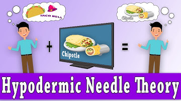 Hypodermic Needle Theory: Media Theories