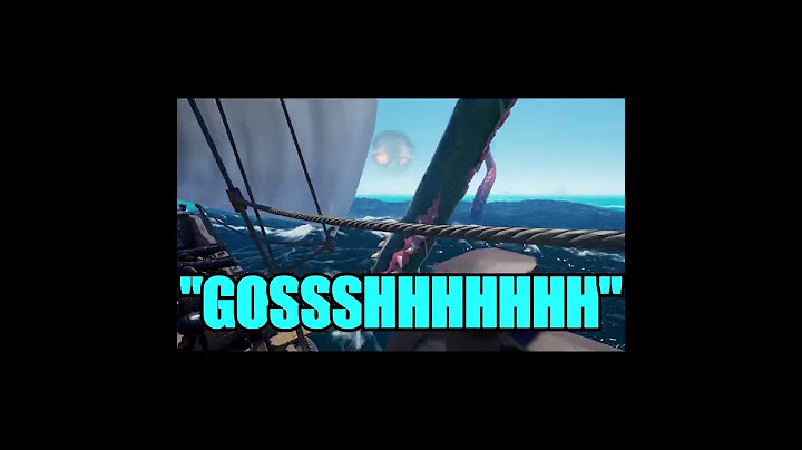 "Oh, there's a Kraken"
