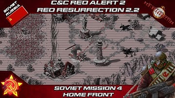 C&C YR Red Resurrection 2.2 - Soviet Mission 4, Home Front [Red Alert 2]
