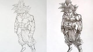 Righi-Draw on X:  Speed Drawing Goku Ultra Instinct  maitrisé ✍🏻 @db_times @OfficialDBU @Marty_japan @SussucreYT @MLRtania   / X