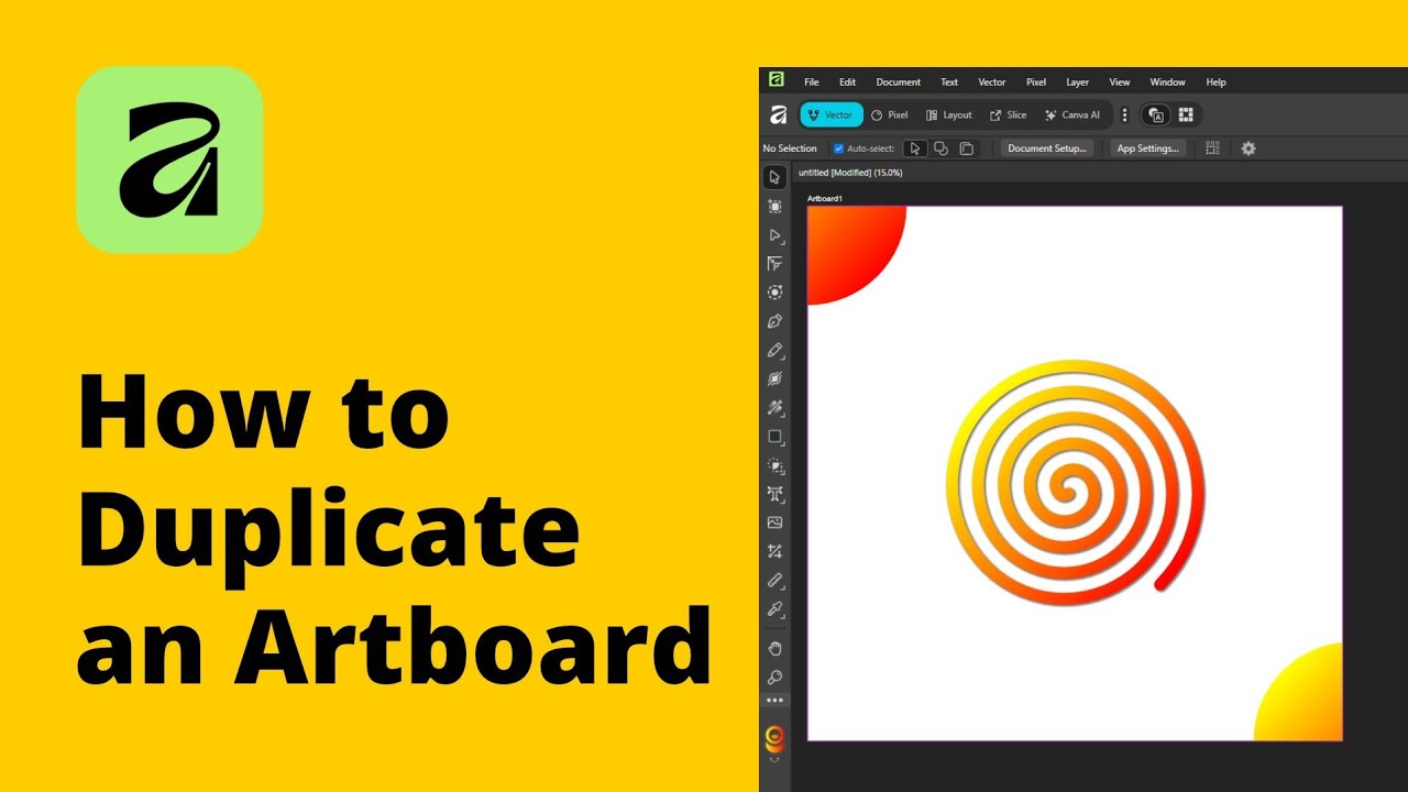 How to Duplicate an Artboard in Affinity - YouTube