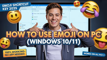 Emoji gebruiken op pc (Windows 10/11) | Eenvoudige sneltoets (2025)