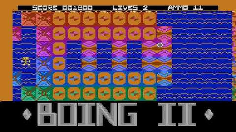 BOING II  ATARI 800 XL !!!