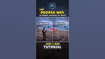 Remove Objects in Photoshop | No More Clutter #shorts #photoshop #graphicdesign