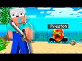 Minecraft But I'm Hunting a Speedrunner with Mods! - Challenge