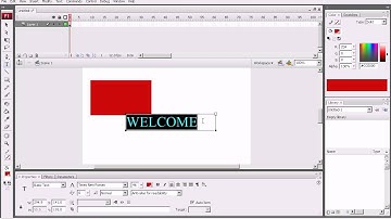 [Adobe Flash CS3 Session 1.3] Getting Acquainted - Part 3