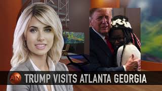 Former President Trump Visits Atlanta Georgia