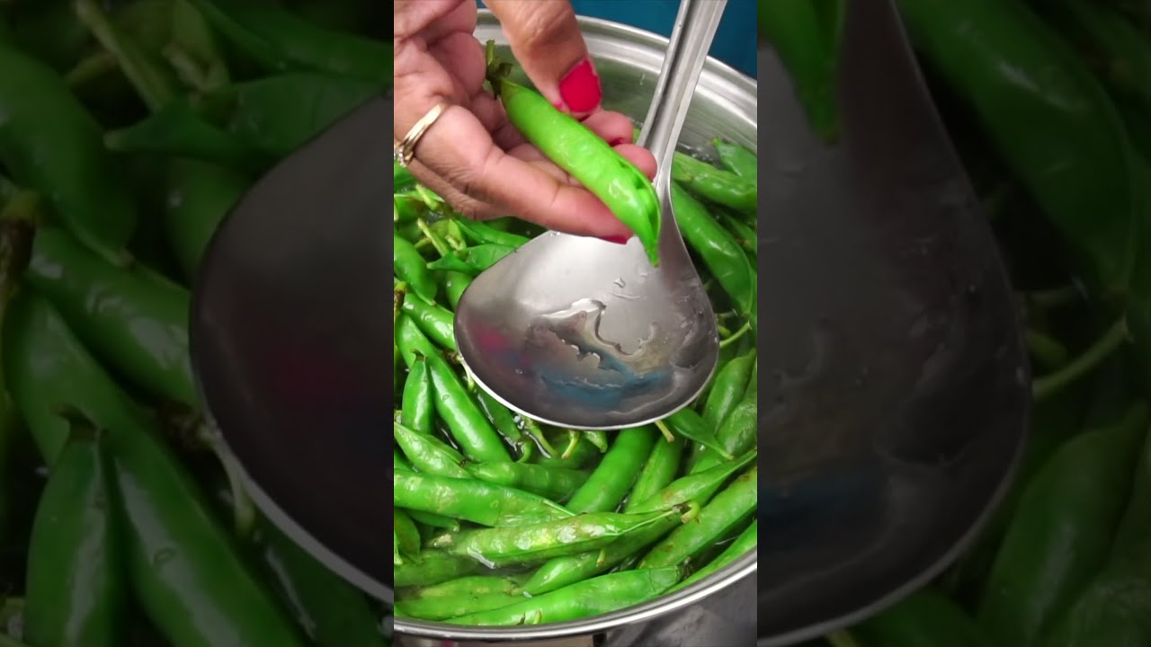 Howto store greenpeas for a long time #shorts #youtubeshorts #food #kitchentips  @hyderabadiruchulu