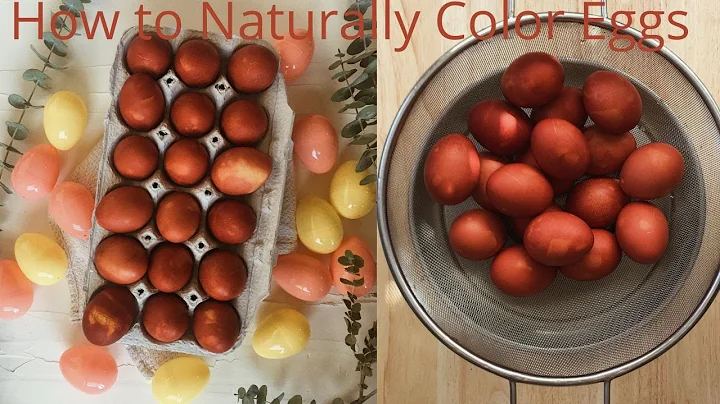 How to Naturally Dye Eggs
