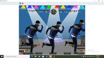 Project on Happy New Year in Scratch (Part 1).