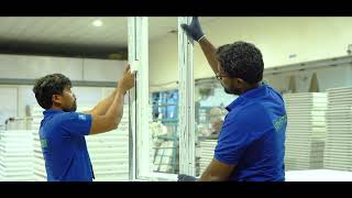 Manufacturing process of Aparna Venster uPVC Windows and Doors Manufacturing process of Aparna Venster uPVC Windows and Doors