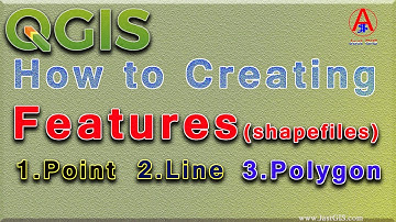 QGIS Create Shapefile || Shapefile Layer in QGIS|Create shapefiles Point - Line - Polygon