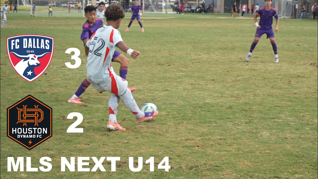 FC Dallas U14 vs Houston Dynamo FC | MLS Next Thriller | 3–2 Comeback