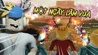 VLOG MỘT NGÀY LÀM VUA NHƯNG LÀ TRONG ROBLOX =))