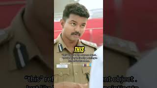 Thalapathy teaches Java Keywords 🤯🙌| Java Programming #shorts #shortsfeed #coding #thalapathy #vijay