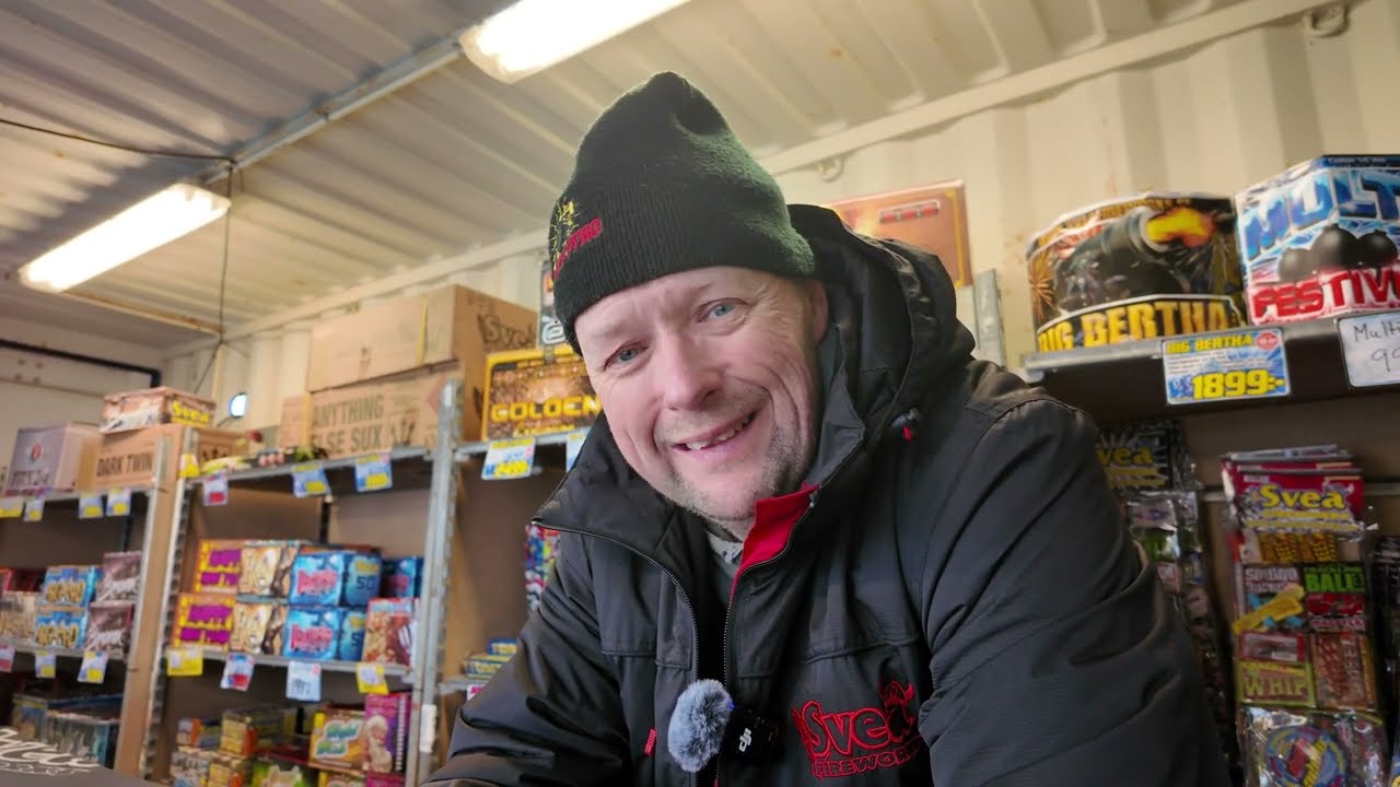 Fyrverkeriförsäljning 2024 dag 2