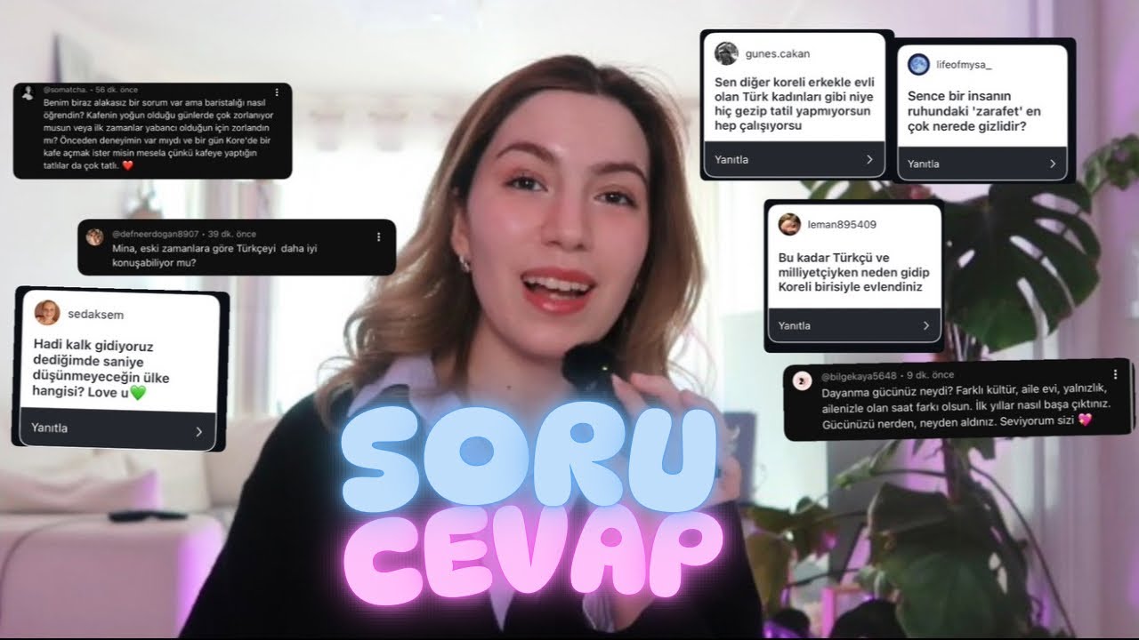 Takipçilerimin Sorularını Cevaplıyorum- Türkçü Olup Neden Bir Koreliyle Evlendim?