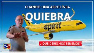 QUIEBRA de una AEROLÍNEA: ¿que hacer?, conoce tus DERECHOS y como RECLAMAR