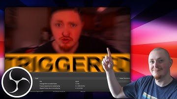 TRIGGERED Stream Overlay Meme - OBS Tutorial