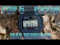 TOP 5 | RELOJES CASIO MÁS VENDIDOS