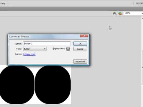 Adobe Flash CS4 Pro. |Buttons|