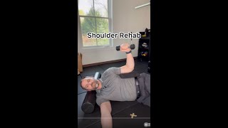 Shoulder Rehab (Side Lying External Rotation)