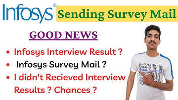 Infosys Survey Mail | Infosys Interview Results| Infosys Recruitment Process 2021| Infosys Result