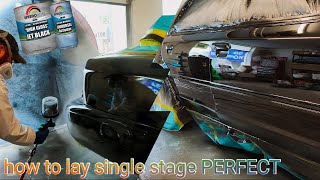 How to lay single stage PERFECT