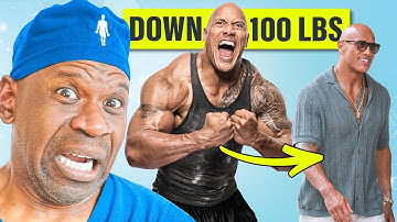 Het schokkende gewichtsverlies van The Rock: een kijkje in zijn gezondheids- en spiermysterie | D...