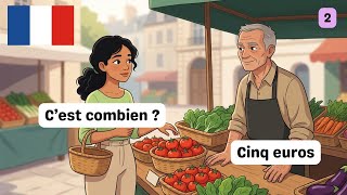 Easy French Dialogues a1a2 Level  My Daily Routine  Reallife French Dialogues 